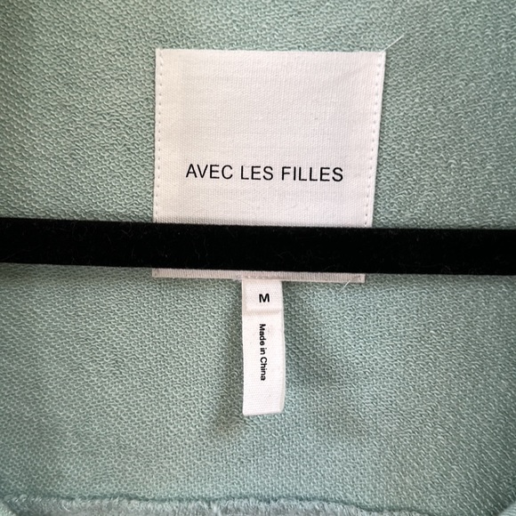 Avec Les Filles light button up jacket - Picture 2 of 4